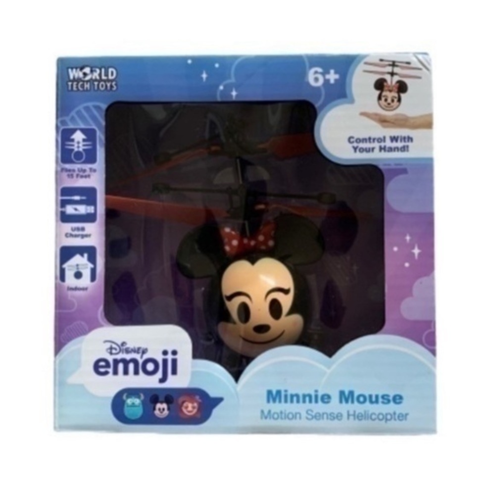 NIB. DISNEY Minnie Mouse Motion Sense Helicopter